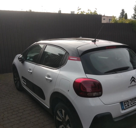 Citroen C3 cena 44500 przebieg: 10000, rok produkcji 2021 z Toruń małe 67